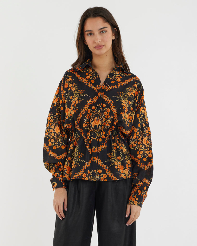 Fiore Peplum Shirt