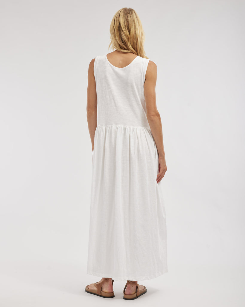 Jacki Reversible Maxi Dress - White - Second Image