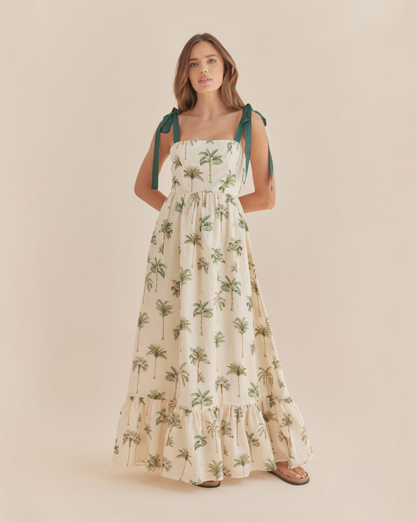 Palma Tiered Maxi Dress - Second Image