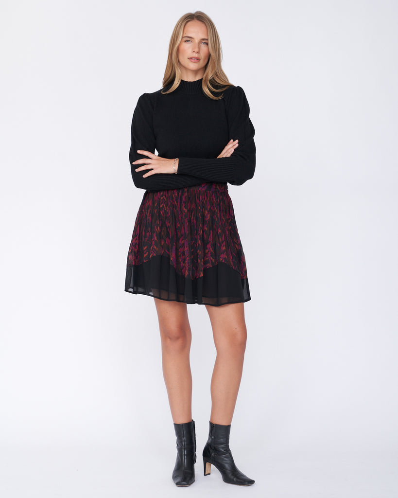 Piper Pleated Mini Skirt - Multi