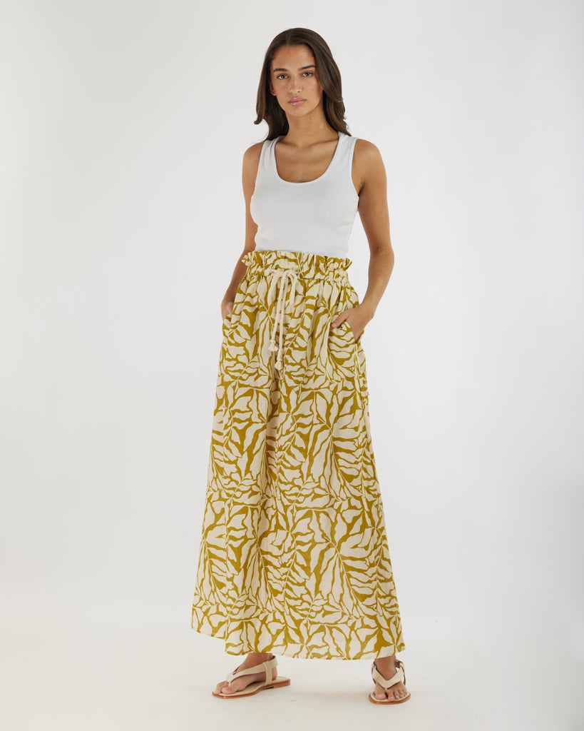 Amara Linen Maxi Skirt - Second Image
