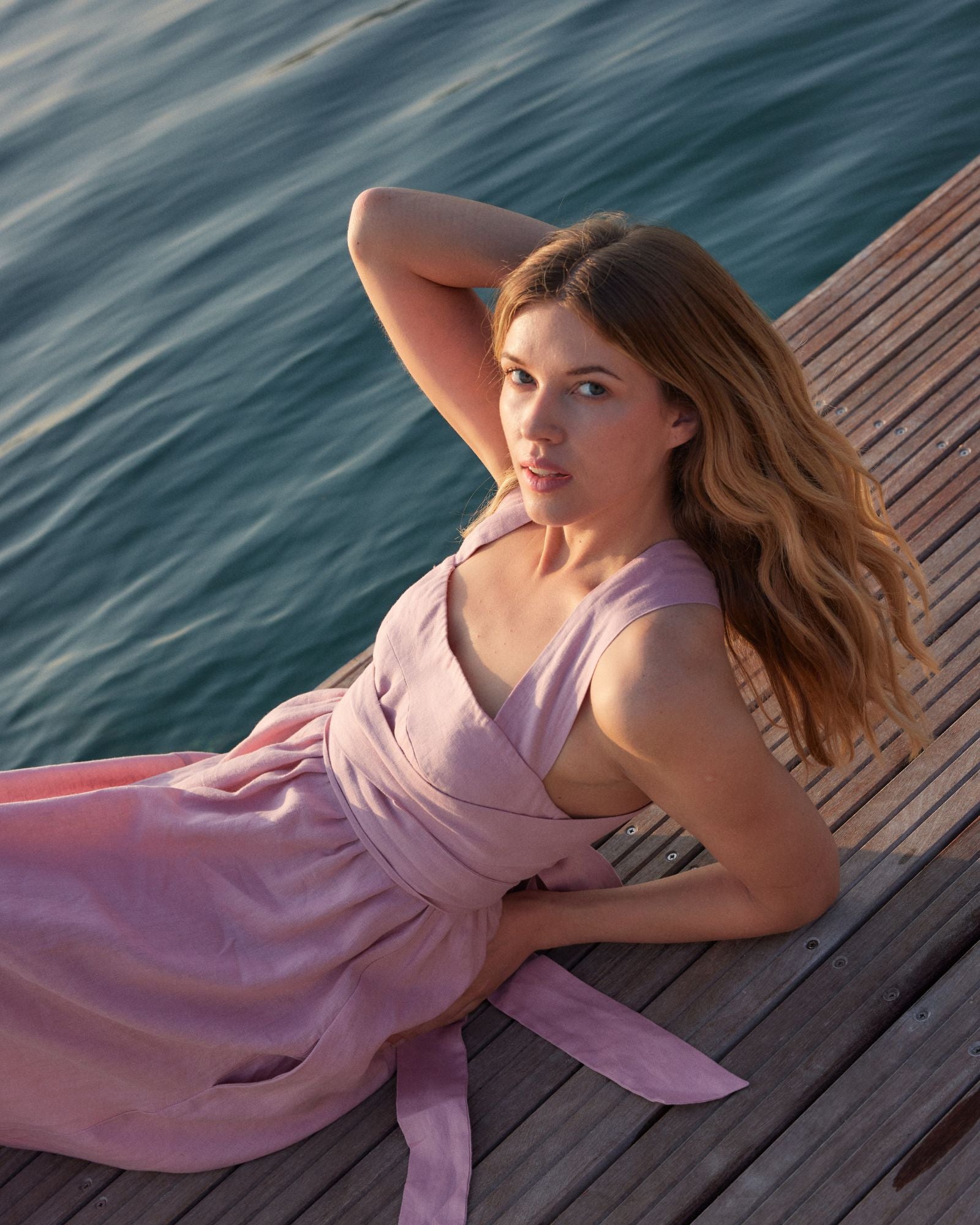 Juliette Linen Maxi Dress