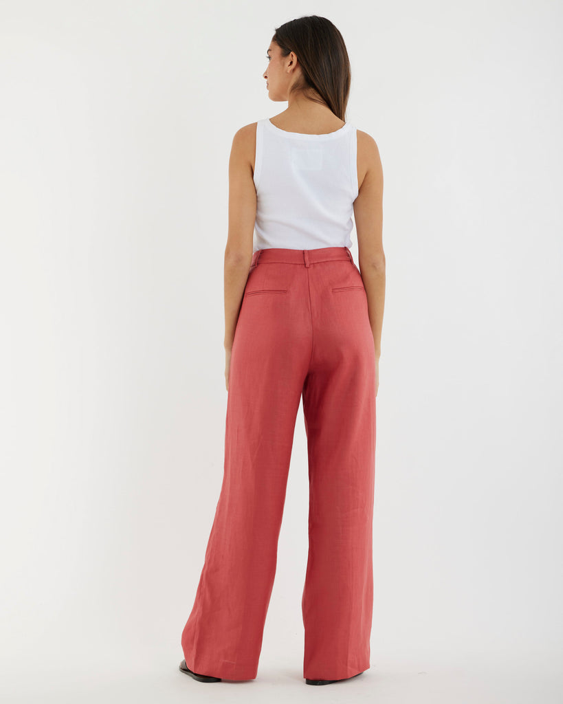 Mia Pant - Cerise - Second Image