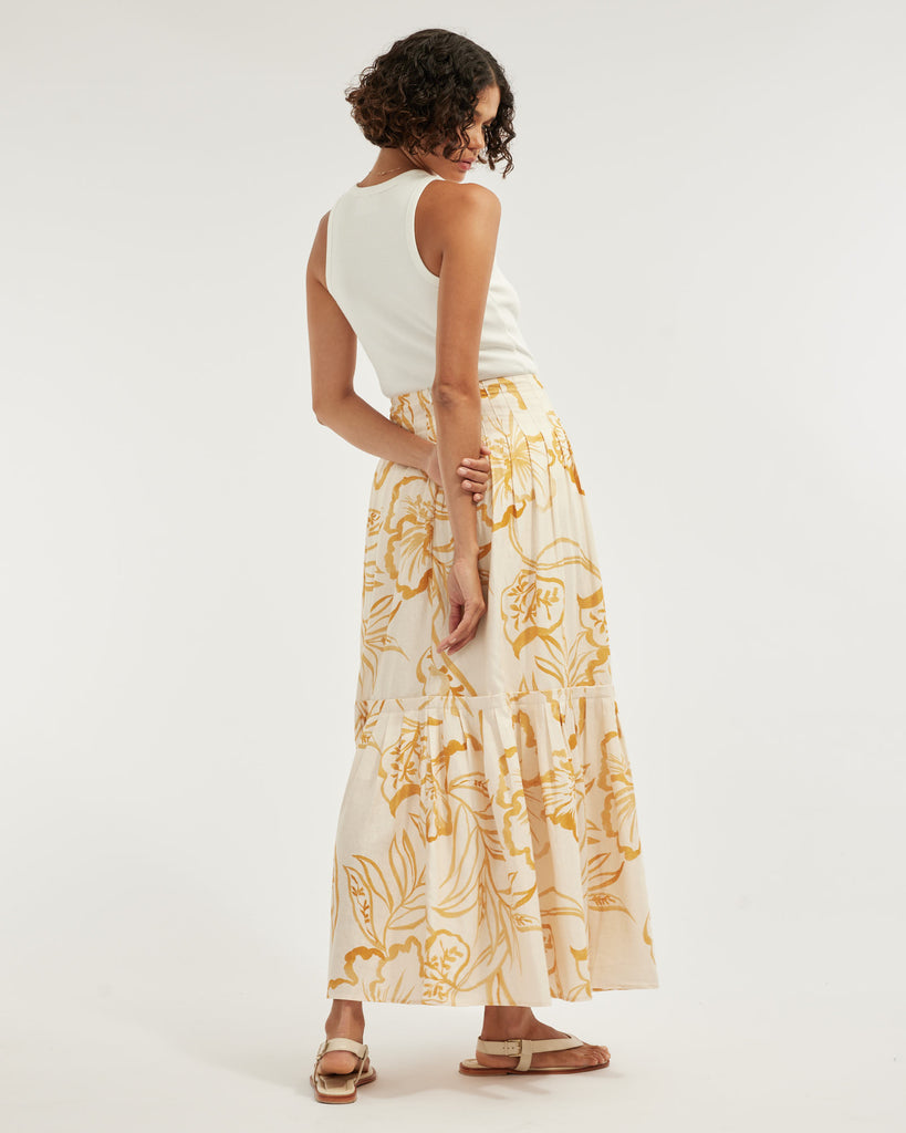 Rosemallow Pleated Skirt - Second Image